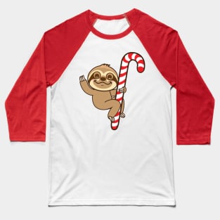 Sloth Candy Baseball T-Shirt